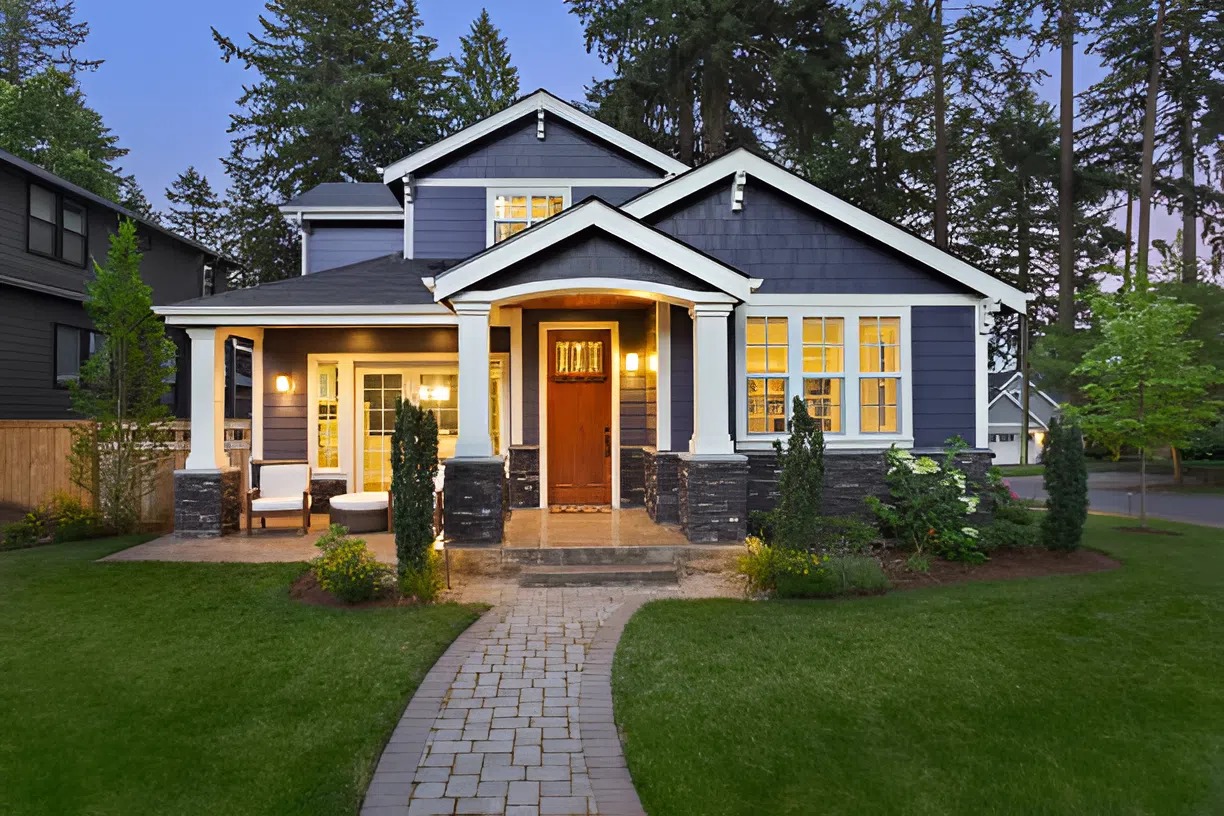 Freshly painted home exterior in Black Forest, CO, by an exterior painter in Black Forest, CO